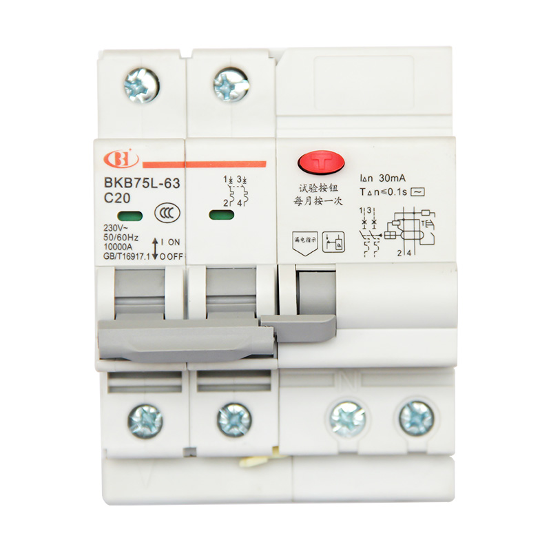 BKB75L-63系列帶剩余電流保護(hù)小型斷路器